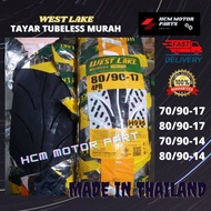 TAYAR TUBELESS WESTLAKE 70/90-17 80/90-17 70/90-14 80/90-14 TAYAR SCOTER MADE IN THAILAND MAXXIS DIAMOND
