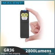 IMALENT GR36 2800Lumens 365NM UV Light Max Distance up  486 meters Type-C Rechargeable EDC Flashligh