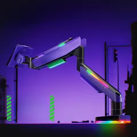 Monitor holder T18X hairtail screen 49 inch bracket 20kg curved screen pneumatic base