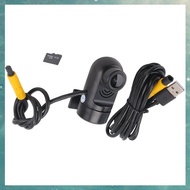 【T Q L I】 1080P HD 360° Rotating Mini ADAS Dashcam, Car Dash Camera with 32GB Card, 24H Parking Mode