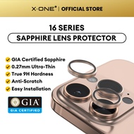 X.One Camera Armor PRO GIA Sapphire Lens Protector for i phone 16 Pro Max/16 Pro/16/16 Plus