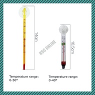 Termometer Akuarium ❤️ Ready Stock Aquarium Fish Tank Thermometer with Suction Cup