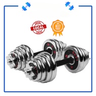 ClickNest Dumbbell Chrome Sets 10kg 15kg 20kg 812
