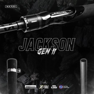 JORAN KENZI JACKSON PRO 602 GEN-II - Joran Spinning Carbon Solid | Full Fuji Guide | Carbon X-Wrap C