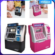 [Etekaxa] ATM Piggy Bank, ATM Machine, Money Bank, Unique Multifunctional Change Box, Smart Password