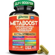 GLP-1 Booster Supplement, 20-in-1 Akkermansia & Berberine, 60 Capsules SAY3