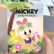 Beach Play Series Figure 9Cm Blind Box Donald Duck Daisy Ornaments Model Doll Birthday Gift Fo