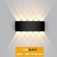 Lampu Dinding Pilar Pagar Outdoor Waterproof Lampu Dinding Taman Hias