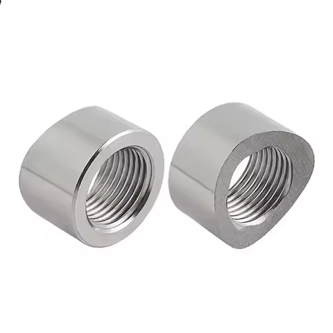 2pcs Off-Road Performance Oxygen Sensor Adapter M18X1.5 CEL Fix O2 Sensor for Catalyst CSV Auto Part
