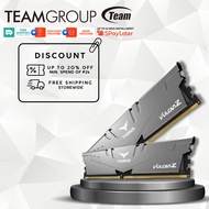 TEAM GROUP VULCAN Z 8GB  | 16GB (2x8GB) | 32GB (2x16GB) 3200 MHz DDR4 CL16 DDR4 DESKTOP MEMORY GRAY