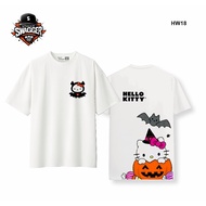 Street Swagger Brand Collection of Hello Kitty white t-shirts, cute cartoon t-shirts HW06 HW18