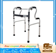 【Local Ready stock】Foldable Walker for Senior Citizen Walking Chair with Wheels for Adult Elderly Mo