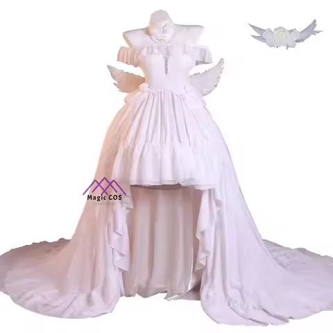 Hot Game Azur Lane Cosplay Costume Anime Janus Role Playing Clothes Evening Dress Little Wings Women