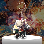GANTUNGAN My Hero Academia Anime Keychain - Katsuki Bakugo - Acrylic Keychain - Acrylic Keychain