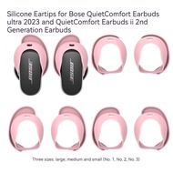 [3 Pairs] Ear Tips Covers for Bose QuietComfort Ultra 2023, WOFRO Anti Slip Silicone Sport Wingtip Anti Scratches Eartip Accessories for New Bose QuietComfort Ultra Earbuds