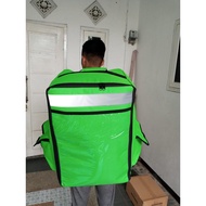 HIJAU Rpm Jumbo Backpack Delivery Bag/Green Jumbo Backpack Courier Bag GOFOOD Tiedye GOJEK