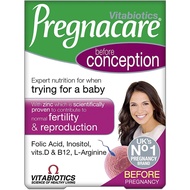 [READYSTOCK] Vitabiotics Pregnacare Conception - 30 Tablets