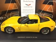 Autoart Autoart 1/18 Corvette Corvette Corvette C6 Z06 Sao Yellow Rare