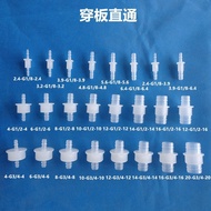 Plastic Partition Joint Male Threaded Threaded Board Straight-through 1 Point 4 Points 6 Points Male