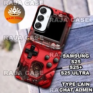 HP (RC18) Case Samsung S25 - Samsung S25 Plus - Samsung S25 Ultra/ Motif Gameboy/case hologram Samsu
