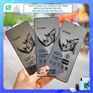 Anti-peeping tempered glass for Samsung A36 A56 C55 M35 M56 M55 A55 A35 M62 F62 A80 A21s