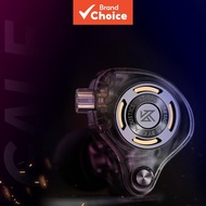 KZ Gale Earphones Gaming IEM HiFi Super Linear Dynamic Driver Dual With Mic Headsets Wired In-Ear He