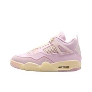 Jordan Air Jordan 4 Retro Classic Comfort Retro Basketball Shoes, Pink