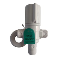 1-Prong Toilet Faucet StopSOLIGEN 2-Prong PVC Jet Shower Faucet F (S33) T-Faucet/ (S34) - White