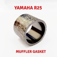 YAMAHA R25 R 25 MUFFLER CENTER GASKET EXHAUST GASKET