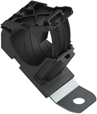 Hellermann Tyton North America 151-01486 Ratchet P Clamp, 0.76"-1.42" Bundle Dia, 30° Short Length, 