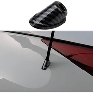 Carbon Fiber Style Antenna Cover Decor Trim Accessories for Nissan 350Z