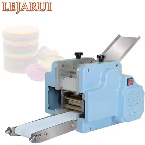 Tabletop Small Grain Product Automatic Papad Momo Empanada Samosa Gyoza Wonton Dumpling Maker Skin W