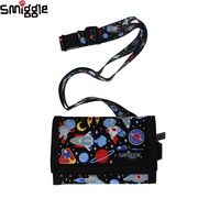 Australia Smiggle Original Children Wallet Boys Clutch Card Bag Black Astronaut Cartoon Rocket Coin Purse 5 Inches New Kids Bags----