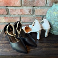 Women's Office Shoes 8P High Heels with Platform Heels, Firmly Flattering, Suitable for Wearing Ao D