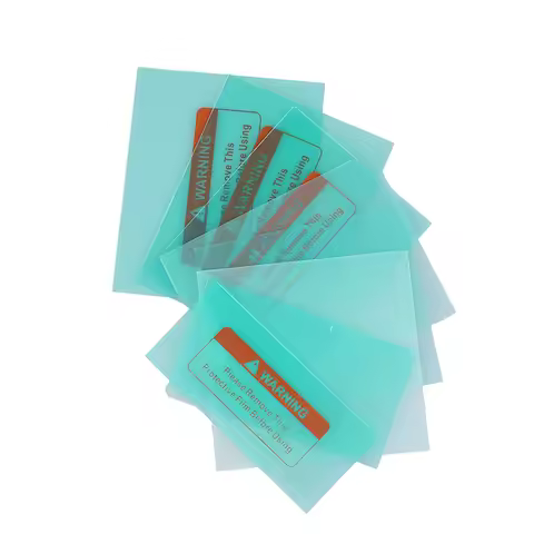 5pcs Welding Helmet Lens Cover Polycarbonate Transparent Protective Plate Sheet Film For Auto Darken