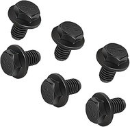 6PCS 10.9 Strength M10-1.5x16 Flange Bolts, Torque Converter Bolt Kit Fit for Chevrolet GM Torque Tr