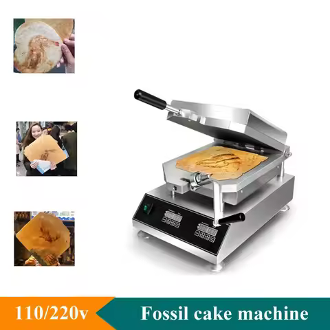 Fossil Cake Making Machine Tako Senbei Maker Machine Pressing Shrimp Pancake Machine Squid Monster C
