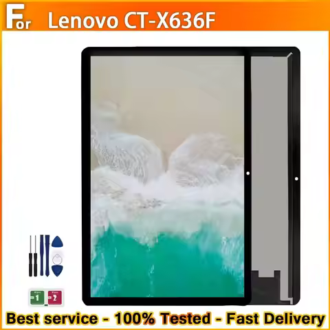 10.1'' For Lenovo Chromebook Duet CT-X636F x636 LCD Display Touch Screen Replacement 100% Tested + t