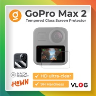 Tempered Glass HD for GoPro MAX2 Action Cam Anti-Scratch Screen Protector for GO PRO MAX 2 Version i