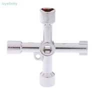 [IVY] 4 Way Utility Key for Electric Water Gas Meter Box Cupboard Cabinet Opening Key GOOD