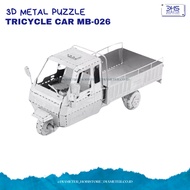 3D Metal Puzzle TRICYCLE CAR BEMO/ - DIY Miniature Toy MB-026