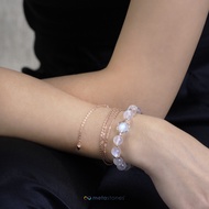 月光石手串 (优质等级) | 九月生辰石 | Moonstones Bracelet (Premium Grade) | September Birthstone