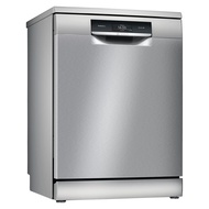 【Bosch博世】8系列 60公分 沸石獨立式洗碗機 銀色門板 含基本安裝