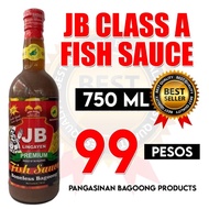 Bernal Premium JB Bagoong 750ML (Fish Sauce-Boneless Bagoong)