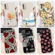 For Itel A26 Casing Popular Flower Art Painted Camera Lens Protection Soft Cover For Itel A37 A 37 I
