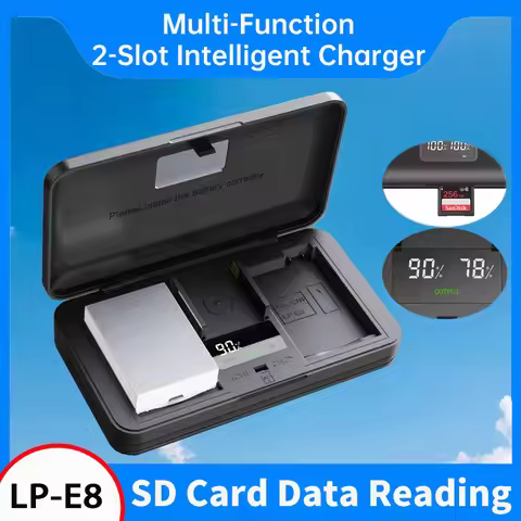LP-E8 battery charger is used for Canon EOS Rebel T2i, T3i, T4i, T5i, Kiss X5, X4,X6,X6i,X7i,550D,60