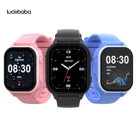 IP67 Waterproof Smart 4G GPS WI-FI Tracker Locate Kid Student Remote Camera Monitor Smartwatch Video