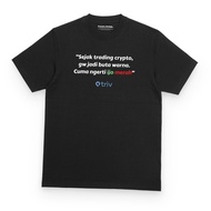 UNISEX T-shirt - Crypto T-shirt "Buta Color Triv Exchage" - Special Collaboration Triv Exchage/ Cryp