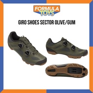 Giro SHOES SECTOR OLIVE/GUM MTB Bike SHOES