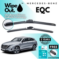 [PREMIER] WipeOut UltraBeam Silicone EcoRefill-Technology Wiper MERCEDES-BENZ EQC (Front Set)